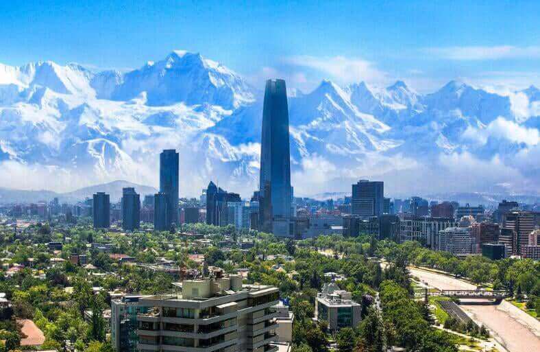 Santiago, vista urbana